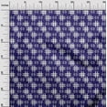 thumbnail image 2 of oneOone Cotton Poplin Fabric Check Kasuri Decor Fabric Printed BTY 56 Inch Wide, 2 of 4