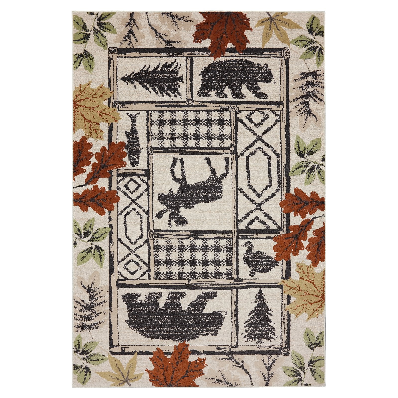 Mohawk Home Woolrich Autumn Leaves Indoor Area Rug