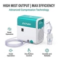 thumbnail image 3 of AJZIOJIRO Home Evaporative Humidifier Cool Mist Quiet Operation Compact Humidifier for Home Bedroom Steam Inhaler, 3 of 8