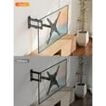 thumbnail image 2 of TV Wall Mount for Most 26-60 Inch TVs, Swivel and Tilt Full Motion TV Mount with Single Stud Perfect Center Design, Wall Mount Bracket Max VESA 400x400mm, Corner Mount Holds up to 77 lbs., 2 of 5