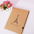 thumbnail image 4 of Creative Paris Tower Cover Album Vintage Kraft Photo Album DIY Photo Holder Collection for Graduation Home, 4 of 7
