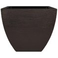 thumbnail image 1 of Tusco Products MSQ20ES Modern Square Garden Planter, 20-Inch, Espresso, 1 of 4