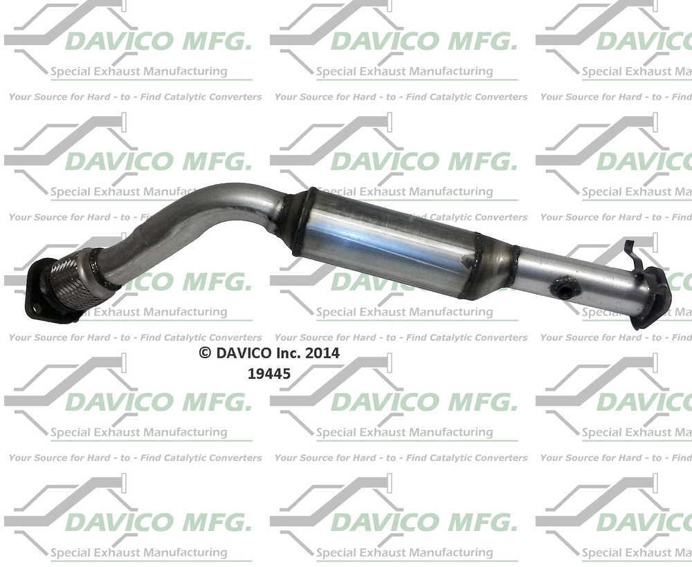 Davico Mfg Catalytic Converter P/N:19445 Fits select: 2006-2009 CHEVROLET IMPALA, 2006-2007 CHEVROLET MONTE CARLO
