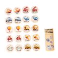 thumbnail image 3 of BELOVING Kids Memory Game, Matching Toys, Development Early Learning, with 20 Wood Cards, Educational Toys for Birthday,Travel Age 3-6 Traffic Pattern, 3 of 9