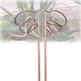 thumbnail image 2 of Plant Clips, Monstera Shaped Plant Support Reusable Sturdy Alloy Plant Stem Support Holder Plant Retaining Support for Indoor and Outdoor Plants Including Flowers Herbs and Vegetables, Rattan Clip, 2 of 6