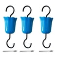thumbnail image 2 of alimentador de foso de hormigas de 3 piezas con cepillo de limpieza Azul Soledad foso de colibrí, 2 of 7