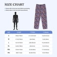 thumbnail image 4 of Lsque Octopus and flower Print Men's Pajama Pants, Lounge Pant - Comfortable Home Wear,Elastic Waistband, Stylish Design-XX-Large, 4 of 6