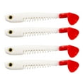 thumbnail image 2 of 4Pcs Soft Worm 10cm for Jigging, Trolling, Casting White, 2 of 8