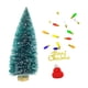 thumbnail image 2 of Estatua de de Navidad, adorno de mesa, artesanía, obra de arte, regalo de cumpleaños, escultura de alambre de hierro para escritorio de sala de Base de madera, 2 of 9