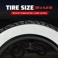 thumbnail image 2 of Neumáticos Fat Bike MEGHNA MG-BT-20-4.0, 20 x 4 pulgadas, pared blanca, paquete de 2, 2 of 8