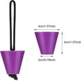 thumbnail image 2 of Sumind 8 Pieces 1.57 Inch Universal Kayak Scupper Plug Kit Silicone Scupper Plugs Drain Holes Stopper Bung with Lanyard for Sit on Top Kayak Accessories, 2 of 10