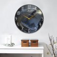thumbnail image 4 of Round Clock Wall Clock Decorative Clock 9.5" Sizes Giant Snake, 4 of 9