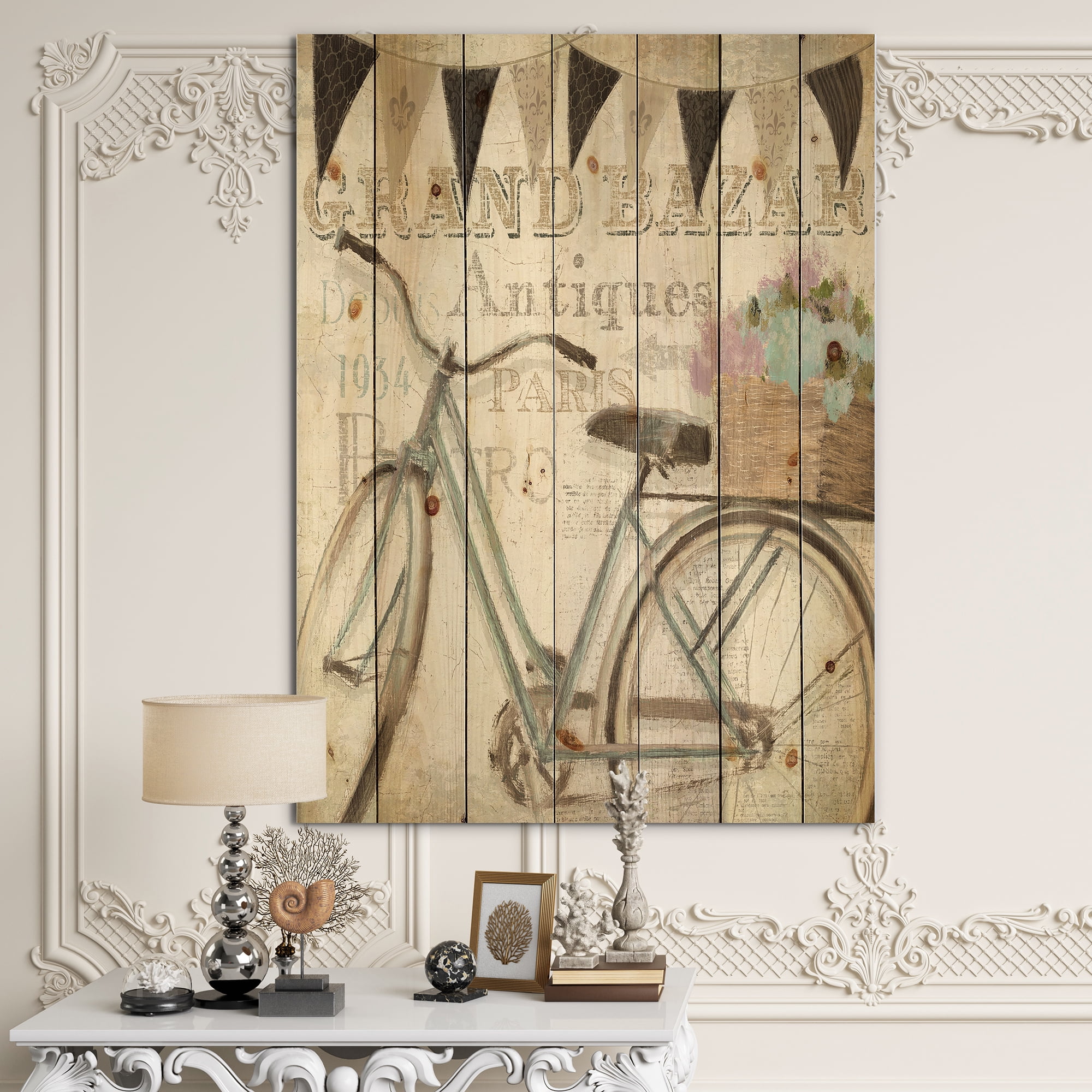 Designart Bicycle Art Print, 30x40