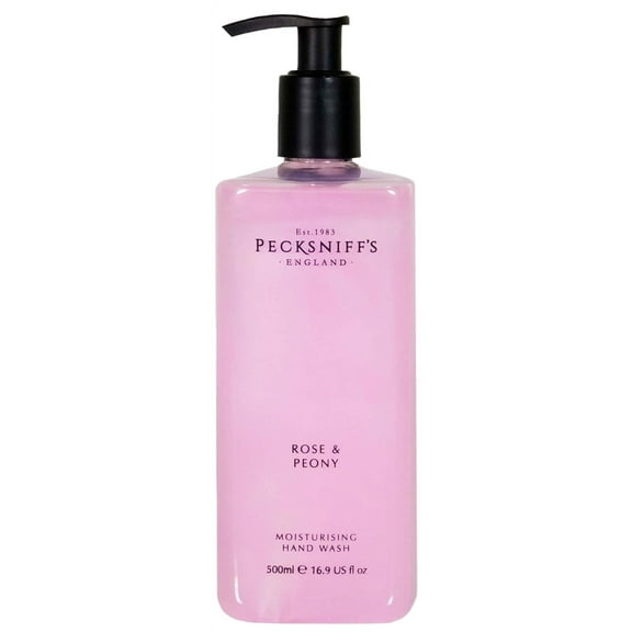 Pecksniff’s Classic Rose & Peony Moisturizing Hand Wash, 500 mL / 16.9 fl oz