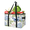 Multicolor 2, variant on Hydrangea Blue Reusable Grocery Bag, Foldable Shopping Tote Bag with Reinforced Handles, Large Kitchen Grocery Bags for Shopping Groceries Picnic