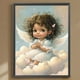 thumbnail image 1 of Pintura de diamante 5D DIY taladro redondo completo Ángel niño Kit decoración del hogar arte artesanal Hugtrwg Para estrenar, 1 of 9