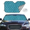 thumbnail image 2 of Daiia Sea Turtle Windshield Sun Shade for Car SUV Truck (Medium ), Car Sun Shade Windshield, Car Shades for Front Windows, Sunshade for Car Windshield, 2 of 7