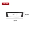 thumbnail image 4 of Embellecedor Interior De Fibra De Carbono, Pegatina Para Panel De Control De Cd De Aire Acondicionado, Resistente Al Desgaste, Accesorios Impermeables Para Coche, Compatible Con Bmw Z4 Moyic VI011256-00, 4 of 6