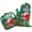 Style 2, variant on Kitchen Mitts, Christmas Gift Baking Insulated Gloves 2 Set
