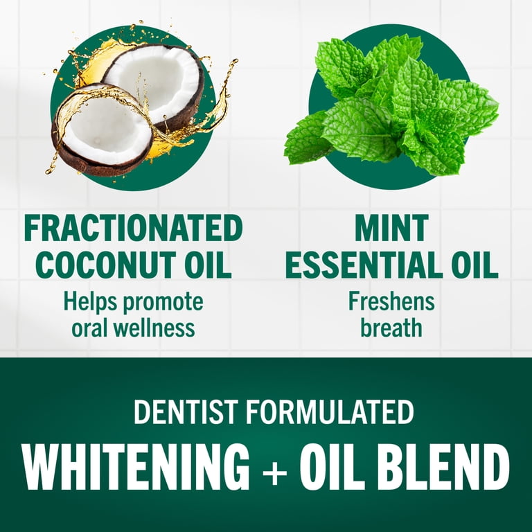TheraBreath Whitening + Oil Blend Oral Rinse, 10 fl oz photo 2