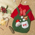 thumbnail image 2 of UDIYO Pet Pullover Christmas Series Decor Keep Warmth Cartoon Pet Dogs Cats Sweatshirt Costume for Winter, 2 of 7