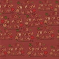 thumbnail image 1 of Ahgly Company Indoor Square Patterned Grapefruit Red Area Rugs, 7' Square, 1 of 6