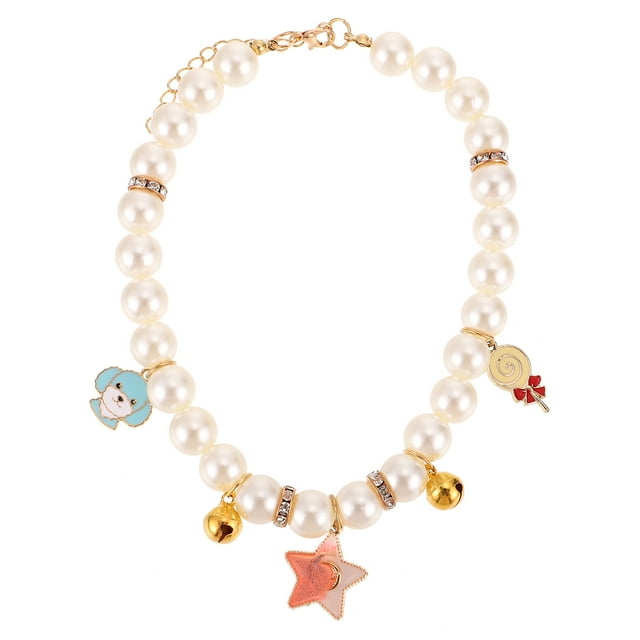 Shisuyan Collier Décoratif pour Chaton Collier Cloche Réglable Ornement de Cou pour Chiot