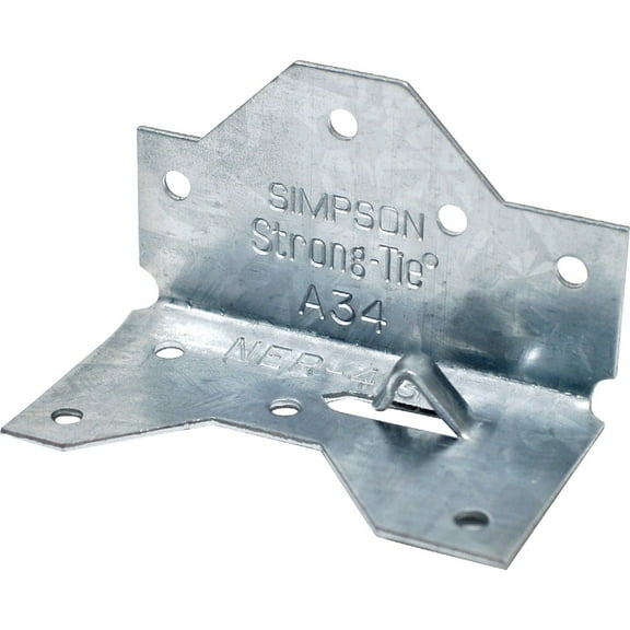 Simpson Strong-Tie Framing Angle Z-Max A34Z Pack of 100