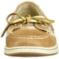 thumbnail image 2 of Sperry Womens ANGELFISH Leather Closed Toe Boat Shoes, Linen Metallic, Size 7.5, 2 of 6