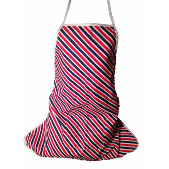 Americana Red White & Blue Grilling Apron BBQ Cooking Bib Style