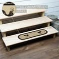 thumbnail image 4 of Sawyer Mill Charcoal Poultry Jute Stair Tread Oval Latex 8.5x27, 4 of 8