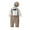 Brown, variant on Kayannuo Baby Boy's Clothing Fall Winter Newborn Clothes Autumn Winter Boys Long Sleeve Romper Suspender Trousers Boys Sling Gentleman Clothes Hat Set, Brown