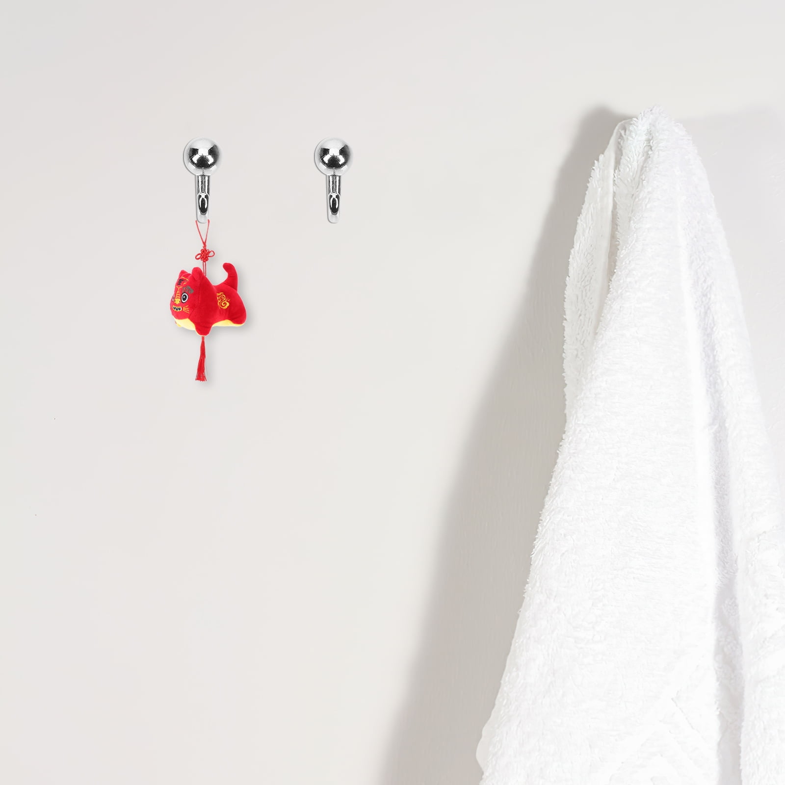 Eease 60 pcs Push Pin Hangers Wall Picture Hangers Heavy Duty Picture Hanging Hooks