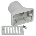 thumbnail image 2 of Aquastar Pool GDD103 2 x 4 in. Gutter & Deck Drain Grate & Base, Light Gray, 2 of 3