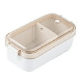 thumbnail image 1 of Sealed Fruit Box, Multi Purpose Lunch Storage Container Inner Partition  For Kindergarten Blue,Brown,Pink, 1 of 1