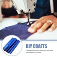 thumbnail image 3 of SEWACC diy glitter fabric Blue PVC 1Set for Craft Making DIY Lovers, 3 of 8