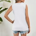 thumbnail image 4 of Timegard Womens Tank Tops Crewneck Comfy Solid Color Sleeveless Tee Shirts Casual Tunic Tops Summer, 4 of 6