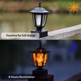 thumbnail image 3 of Luces Solares de Llama para Poste Dynaming 14W Paquete de 2 Impermeables, 3 of 7