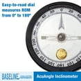 thumbnail image 4 of Fabrication Enterprises FAB 12-1149 Baseline Deluxe Acuangle Inclinometer, 4 of 6