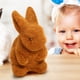 thumbnail image 4 of Decoraciones de Pascua Interior,Grass Easter Furry Flocked Bunny Miniatures Standing Moss Garden Decoración del hogar, 4 of 8