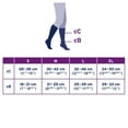 thumbnail image 2 of Jobst Opaque Closed Toe Maternity Knee Highs - 15-20 mmHg Anthracite Medium, 2 of 3