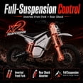 thumbnail image 6 of SYKERUNS X7 Electric Dirt Bike for Adults, 5500W Peak, Up to 57MPH, 60V 27Ah, 17"/14" Tires, 6 of 10