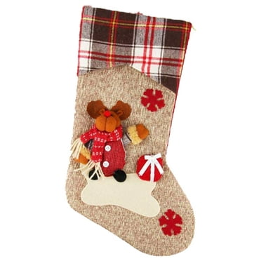 Mickey Mouse Kids Felt Embossed Christmas Stocking 15.5 Inch Long ...