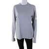 Pre-owned|Dior Womens Pullover Long Sleeve Crew Neck Logo Sweater Gray Wool Size Medium