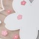 thumbnail image 3 of Alfombrilla para cuenco en forma de flor, alfombrilla decorativa antiadherente antiescaldaduras para escritorio (blanco M) Ehuebsd Libre de BPA, 3 of 6