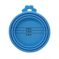 TOPSAVER Silicone Pet Food Can Lids, Universal Size Covers for Dog Cat