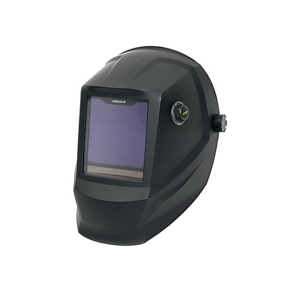 Weldcote Metals Supremeview True Color Digital Auto Darkening Welding Helmet HD Filter Optics, Black