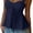 Deep Blue, variant on otnbgsr Women's Eyelet Embroidered Tank Top Y2K Tie Front Ruched Sleeveless Peplum Cami Going Out Fashion Top