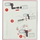 thumbnail image 4 of Scienceny Espejo retrovisor ajustable, espejos delanteros y traseros, luz reflectante clara, piezas de bicicleta, bicicletas de montaña, Vehículos, repuestos y accesorios Mis Rojo, 4 of 6
