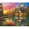 thumbnail image 2 of SUNSOUT INC - The Mountain Cabin - 1000 pc Jigsaw Puzzle by Artist: Dominic Davison - Finished Size 23" x 28" - MPN# 50071, 2 of 5